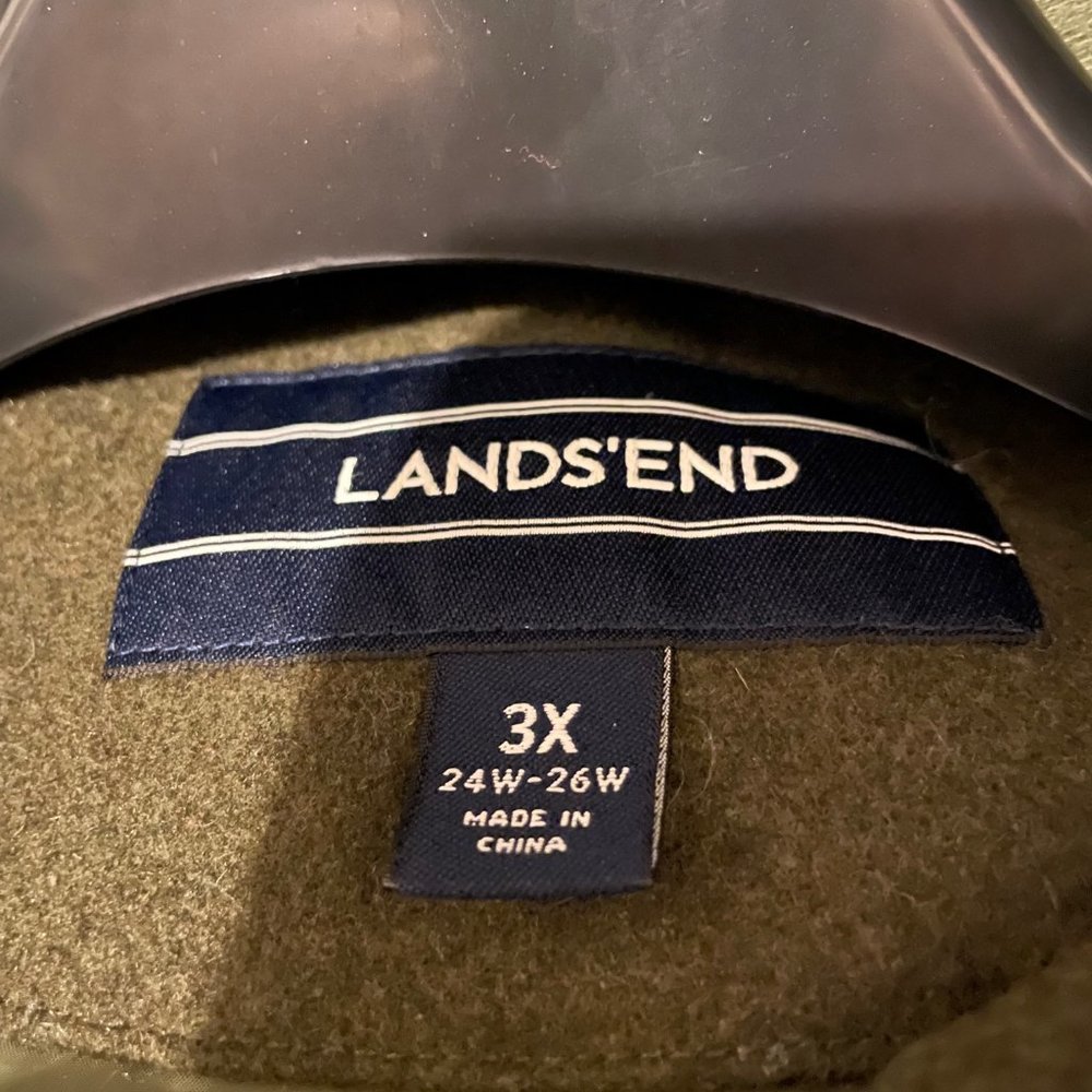 Land's End Expedition Coat Size 3X - Picture 7 of 8